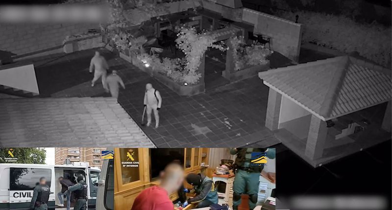 Bandă de români care jefuia vile de lux, destructurată de poliție