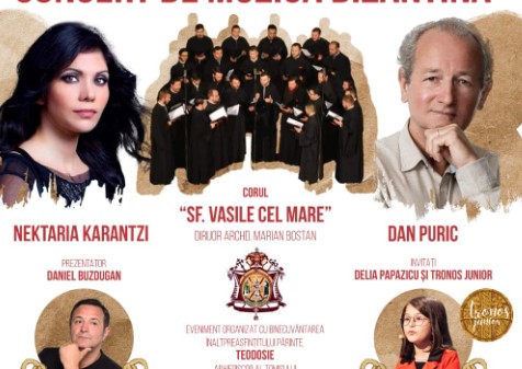 Caravana Creștină - turneul de muzică bizantină ajunge la Casa de Cultură a Sindicatelor Constanța