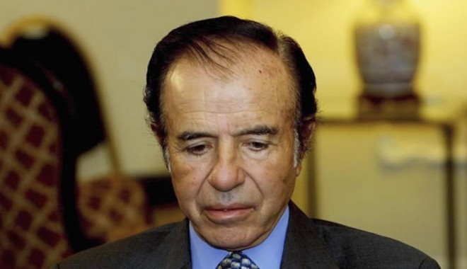 Fostul președinte argentinian Carlos Menem, condamnat la 7 ani închisoare - carlos-1371227122.jpg
