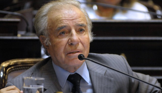 Argentina: Opt ani închisoare împotriva fostului președinte Menem pentru trafic de arme - carlosmenem-1370074314.jpg
