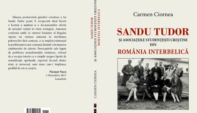 Lansare de carte la Curtea Brâncovenească din Constanța, sub semnătura lectorului univ. dr. Carmen Ciornea - carmenciorneasandutudorcoperta2-1512582879.jpg