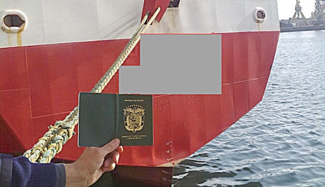 Carnet de marinar fals descoperit de polițiștii de frontieră - carnetmarinar-1394093626.jpg