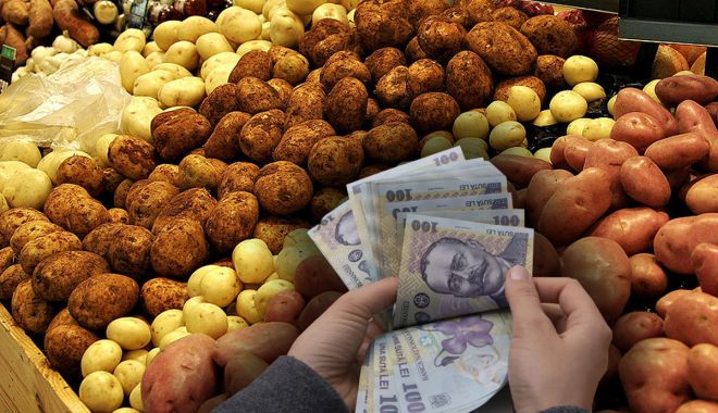 Cartofii, uleiul și făina conduc în topul creșterii prețurilor alimentelor - cartofiiuleiulsifainaconducinfla-1663003718.jpg