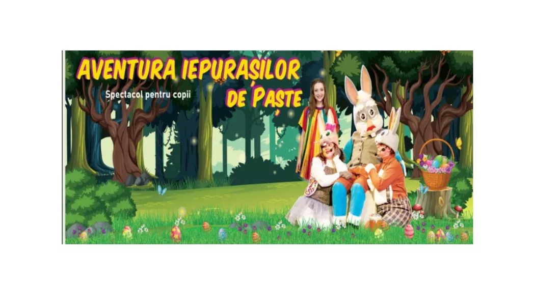 „Aventura Iepurașilor de Paște”, spectacol pentru copii, la Casa de Cultură Constanța - casa-de-cultura-1775050961.webp