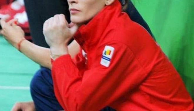 Campioana Cătălina Ponor: 