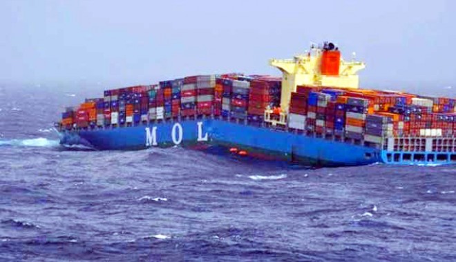 Cauzele scufundării portcontainerului 
