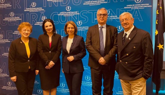 Ruxandra Serescu, directorul general CCINA a primit vizita  E.S. Evangelia Grammatika, Ambasadorul Republicii Elene la București
