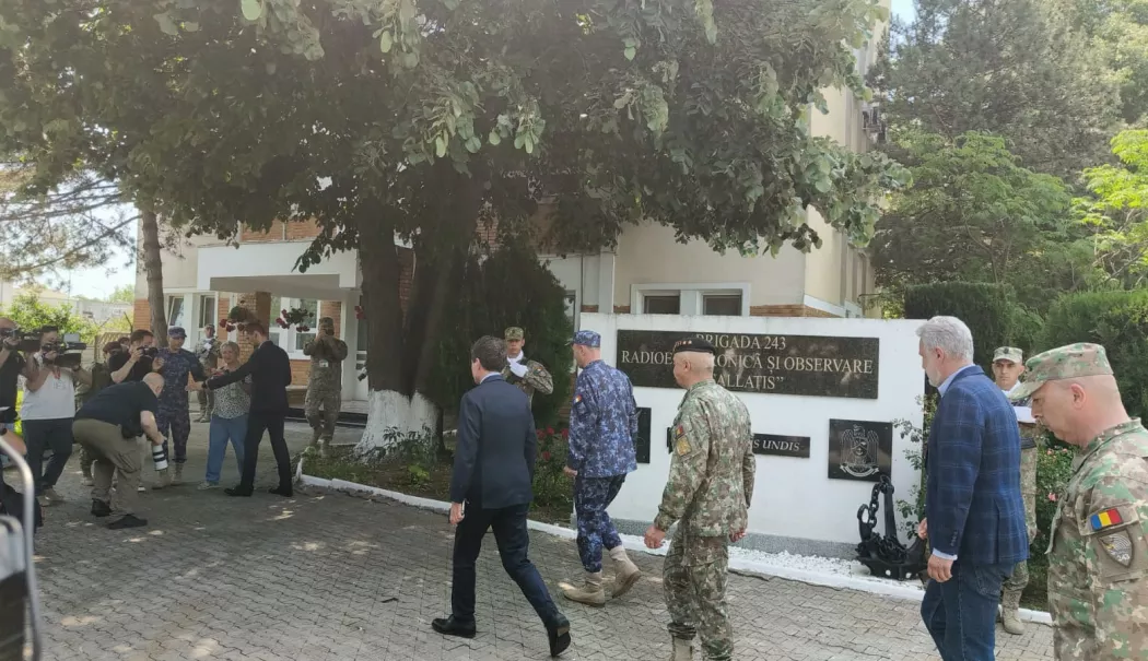 Nicușor Dan a ajuns la Constanța pentru ședința de securitate după incidentele cu drone marine