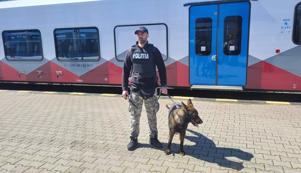 Poliția a descins în zona gării din Constanța. Acțiune pentru siguranța călătorilor
