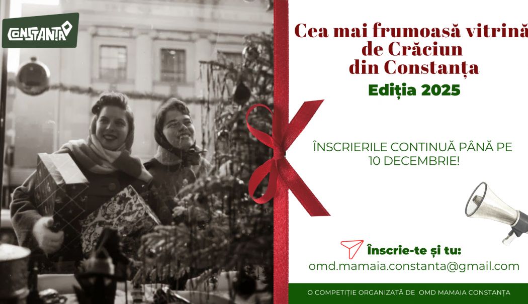 Constanța, orașul vitrinelor în sărbătoare. Înscrierile în concurs continuă