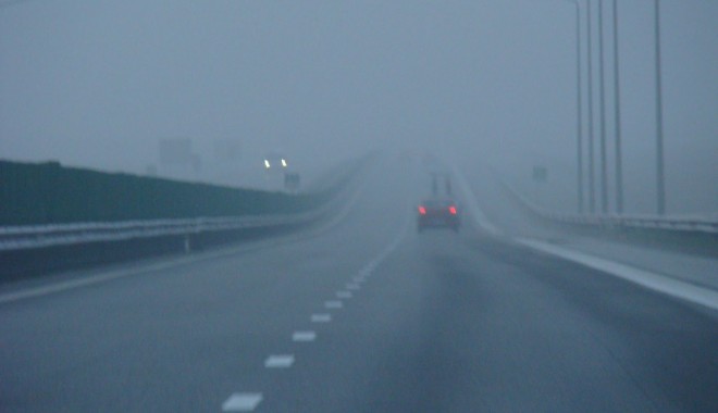 ANM. Cod galben de ceață pe autostrada A2 - ceata-1355472684.jpg