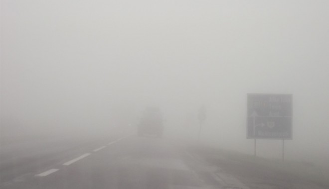 ANM. Cod galben de ceață pe Autostrada Soarelui - ceata-1358247367.jpg