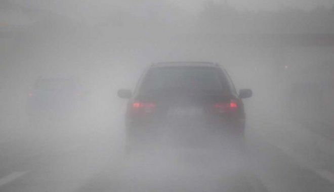 ATENȚIE ȘOFERI! Circulație îngreunată pe Autostrada Soarelui, din cauza ceții - ceata-1525411051.jpg