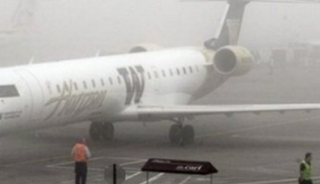 Condiții de ceață / Au fost anulate mai multe curse aeriene - ceataavion-1485160621.jpg