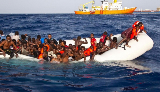 Cel puțin opt migranți morți în primul naufragiu pe Mediterana din 2018 - celputin-1515333213.jpg
