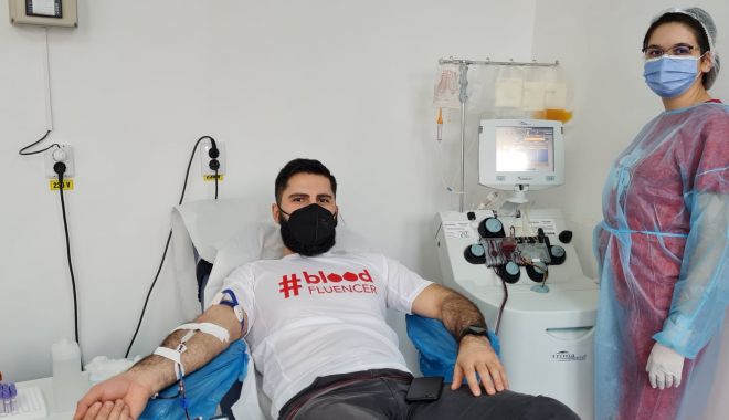 Acţiune de donare de sânge în localitatea 23 August