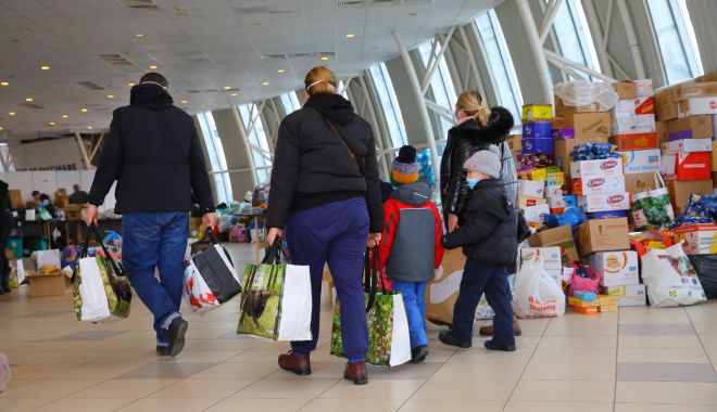 Centru umanitar la Pavilionul Expozițional din Constanța. Ce produse sunt necesare pentru refugiaţii ucraineni - centruumanitar-1646321461.jpg
