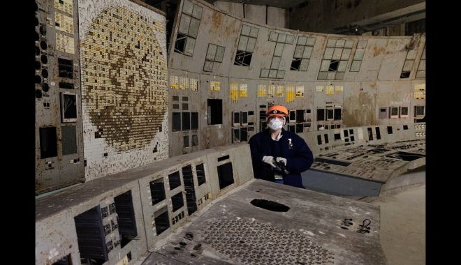 Camera de control a Reactorului 4 de la Cernobâl poate fi vizitată. Nivelul radiațiilor este de 40.000 de mare decât cel normal - cernobil-1570804413.jpg