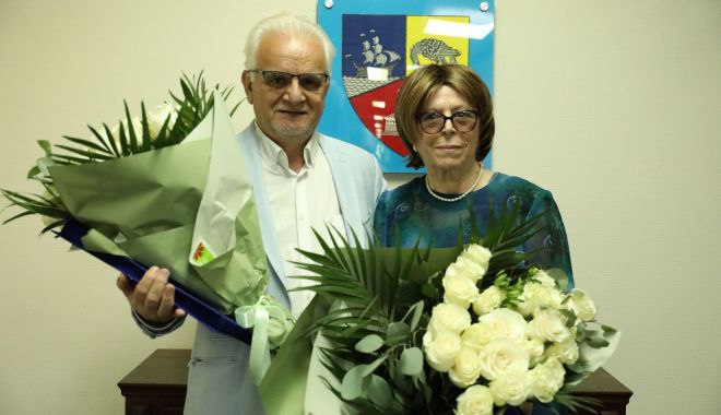 Maria Magiru și Vasile Gherghilescu, onorați cu titlul de Cetățean de Onoare al Județului Constanța