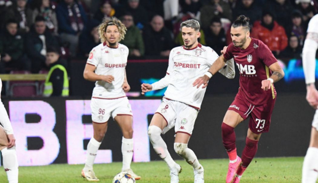 CFR Cluj - Rapid 3-2, în play-off-ul Superligii - cfr-rapid-1714986096.jpg