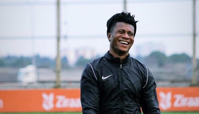 CFR Cluj l-a achiziţionat pe atacantul liberian Mohammed Kamara - cfr-transfer-1708356145.jpg