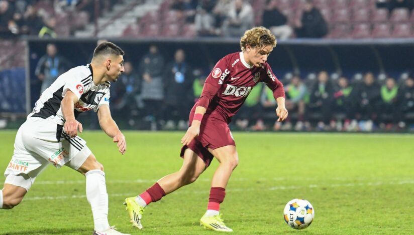CFR Cluj a câștigat derbyul cu Universitatea Cluj din Superligă - cfr-victorie-1770535519.webp