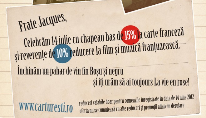 Librăria Cărturești va sărbători Ziua Franței cu reduceri - chapeaubas-1342089853.jpg