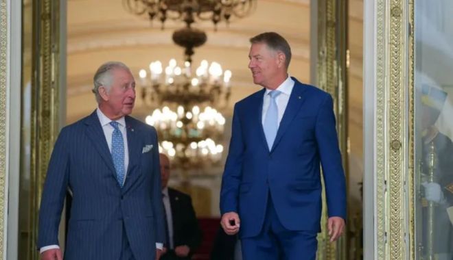 Regele Charles a recitat din Eminescu la Cotroceni. „Întodeauna m-am simțit acasă în România”