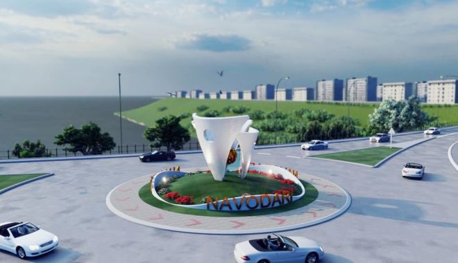 Primăria Năvodari construieşte un sens giratoriu important - chelarusensgiratoriu-1648147101.jpg