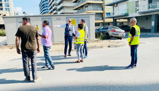 Administraţia locală din Năvodari, pregătiri pentru diverse lucrări în Mamaia Nord