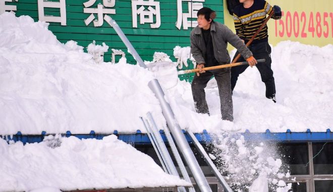 Furtunile de zăpadă au făcut ravagii în China - chinazapada-1636640729.jpg