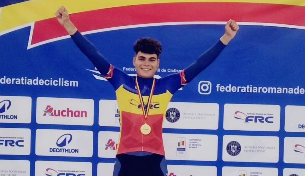 Ciclistul constănţean Matei Paris, vedeta Campionatelor Naţionale de pistă - ciclism-1728228790.jpg