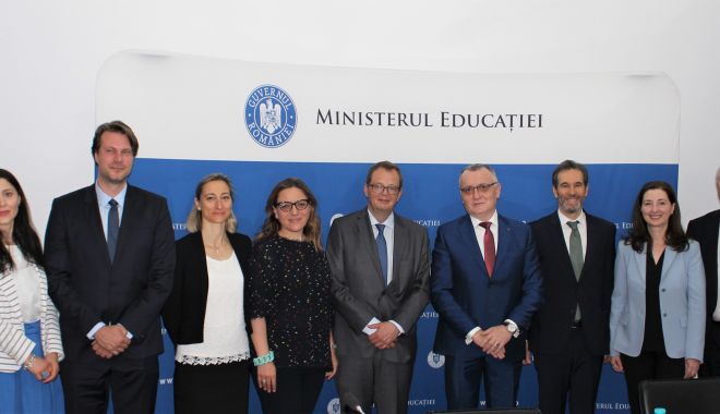 Întâlnire între reprezentanți ai universităților din România și vicepreședintele Băncii Europene de Investiții