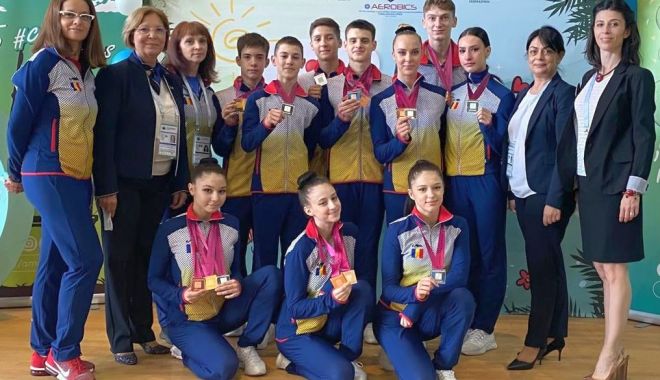 Cinci medalii pentru „aerobicii” juniori la Campionatele Mondiale de la Baku - cinci-1621867046.jpg