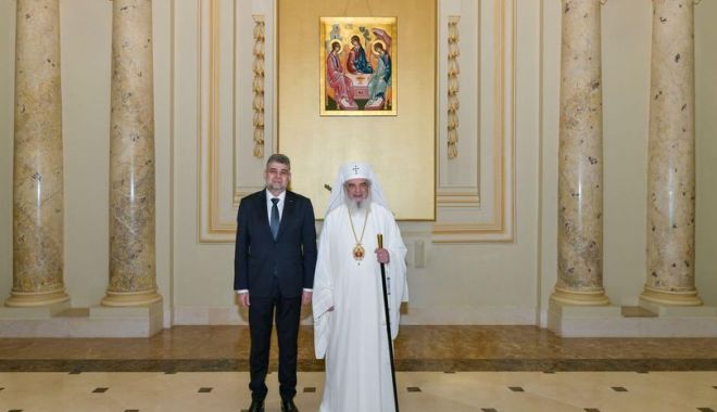 Ciolacu s-a întâlnit cu Patriarhul Daniel: Prilej de a reafirma importanţa consolidării parteneriatului cu Biserica