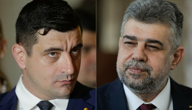 Marcel Ciolacu l-a amenințat pe George Simion cu dezvăluiri. Șeful AUR: „Ce să spună? Că tata a căzut în patima alcoolului?”