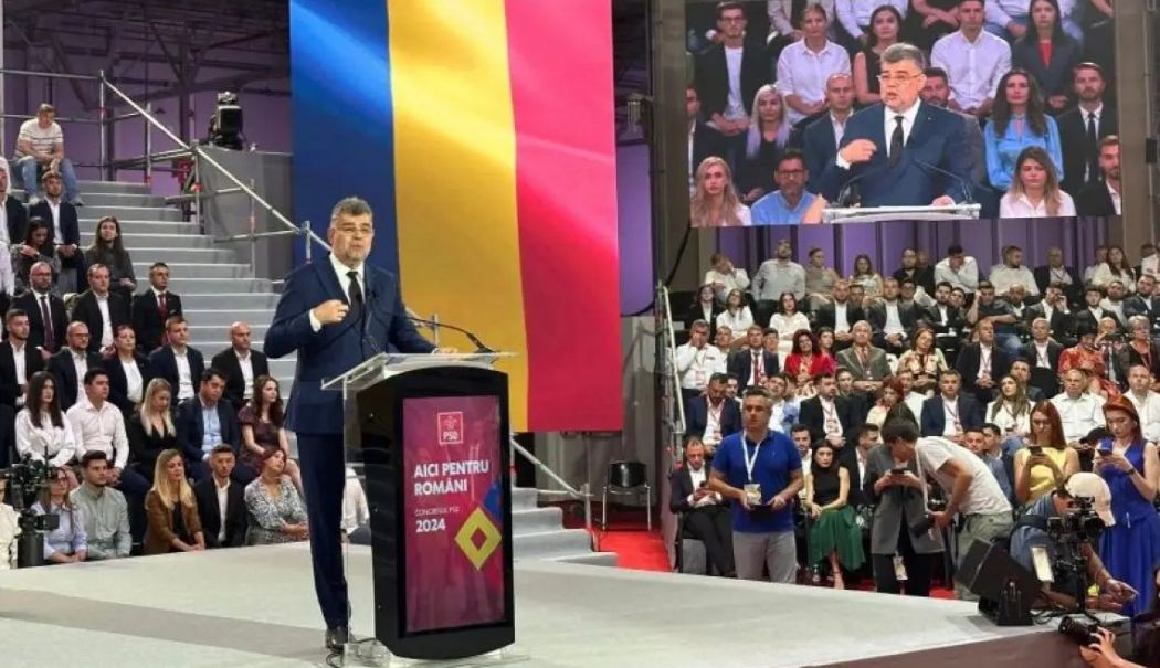 Marcel Ciolacu, reales preşedinte al Partidului Social Democrat şi validat candidat la prezidenţiale al PSD - ciolacucongrespsd2large-1724505310.jpg
