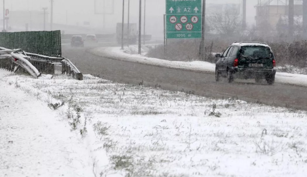 Circulație îngreunată pe autostrada A2, sensul București-Constanța - circulatieinconditiideiarnapedn7-1768293834.webp