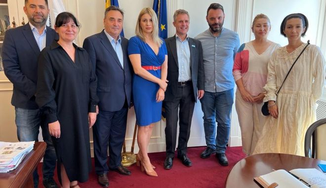 Delegație a UNICEF, în vizită la Consiliul Județean Constanța
