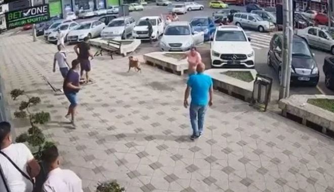 Imagini cu răfuiala clanurilor din Bacău! Împuşcături, atacuri cu săbii şi bolovani