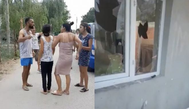 Nou război al clanurilor, pe străzile din Clejani: Oameni răniți, case sparte, mașini vandalizate