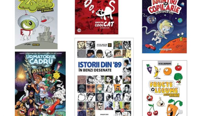 Editorul revistei ”Comics”, la Salonul de benzi desenate de la Constanța