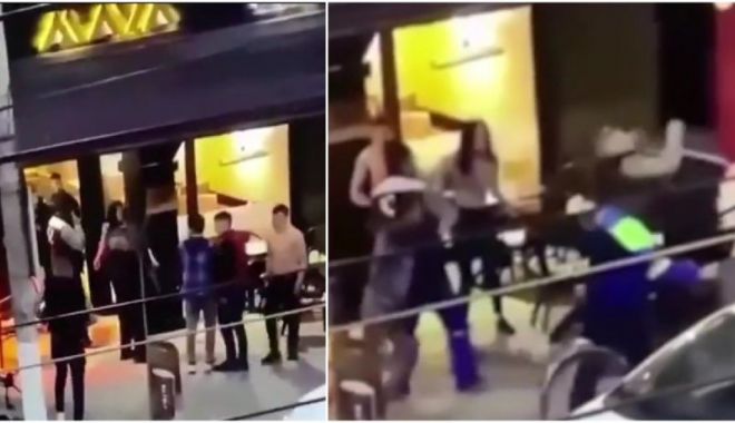 Bătaie generală la un club! Un tânăr a ajuns la spital din cauza unei fete