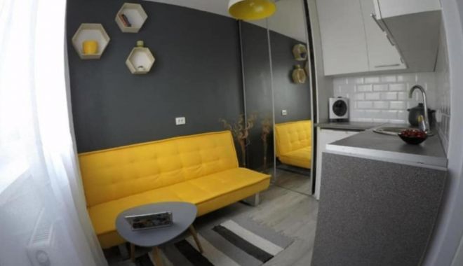 Celebra garsonieră de 11 metri pătrați din Cluj, din nou spre închiriere. Propietarul a scăzut prețul