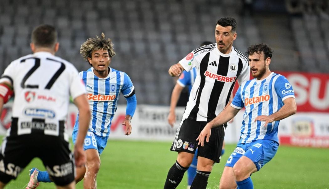 Universitatea Cluj o învinge pe Craiova şi o avantajează pe FCSB - cluj-craiova-1745747628.jpg