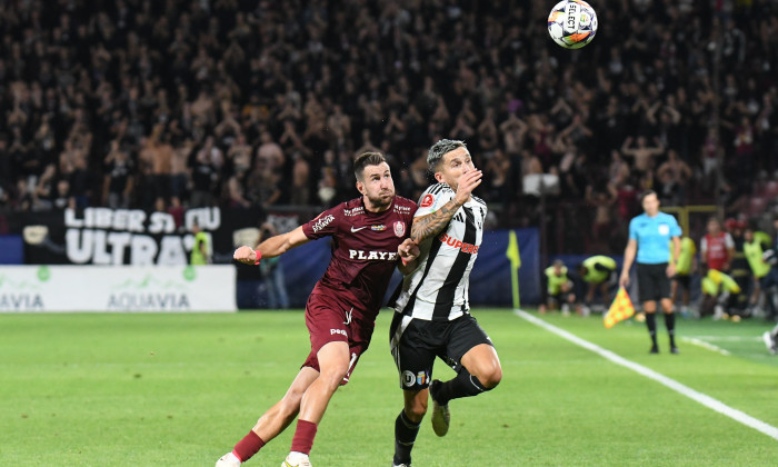 Universitatea Cluj a câştigat derby-ul cu CFR Cluj, 3-2, chiar în Gruia - cluj-derby-1722871291.jpg