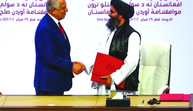 Se retrag din Afganistan! SUA și talibanii au semnat un acord istoric - cmykseretrag-1583062123.jpg