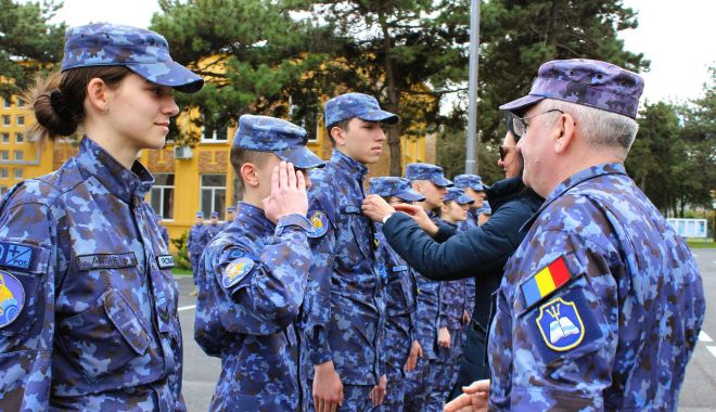 Ceremonie de avansare în grad pentru elevii Colegiului Militar „Alexandru Ioan Cuza”