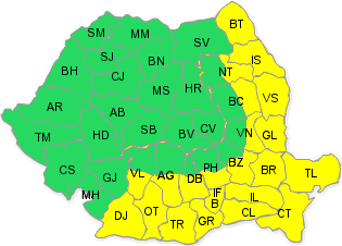 ANM/ A fost prelungit codul galben de caniculă - cod-1343373905.jpg