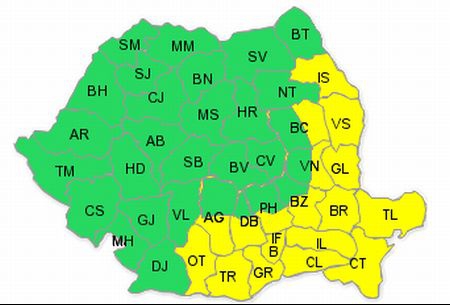 ANM / A fost prelungit codul galben de caniculă - cod-1343555418.jpg